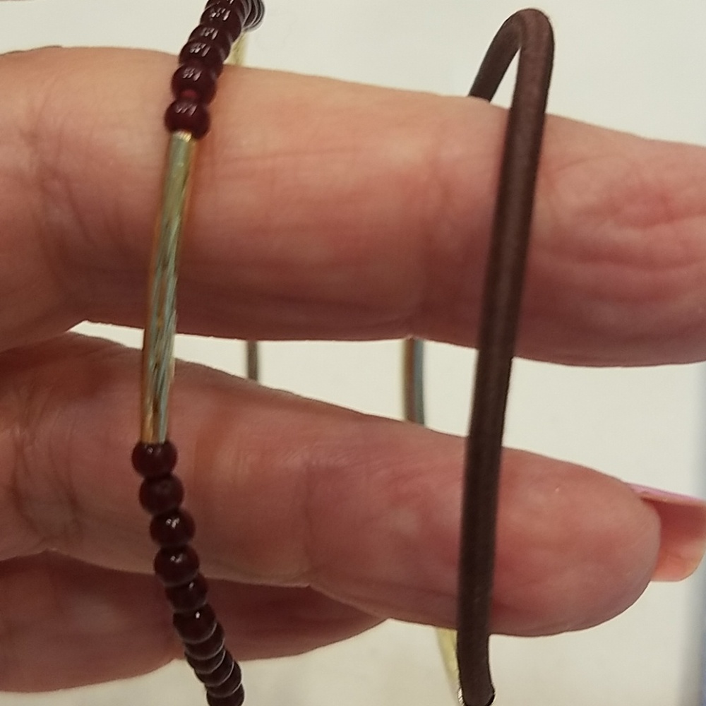 5 bangle bracelets - Picture 2 of 4